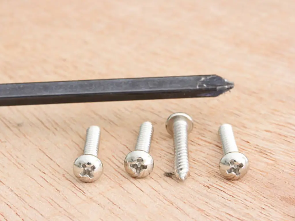 non countersunk screws