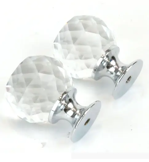 bouton en cristal