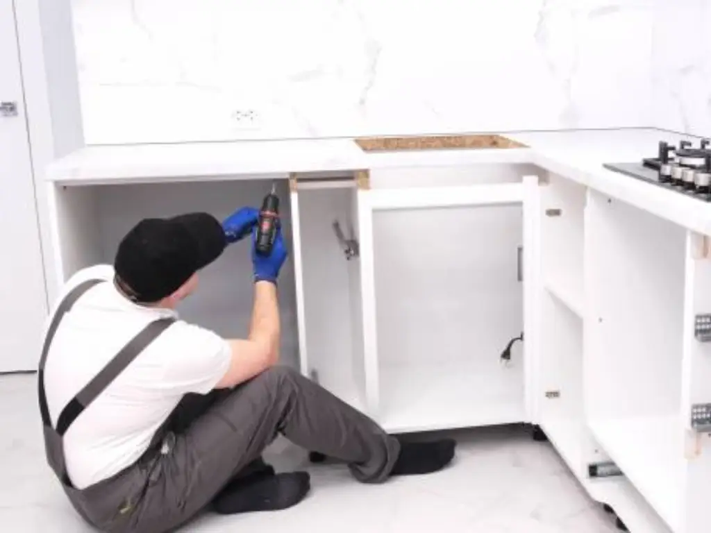 het frontframe installeren