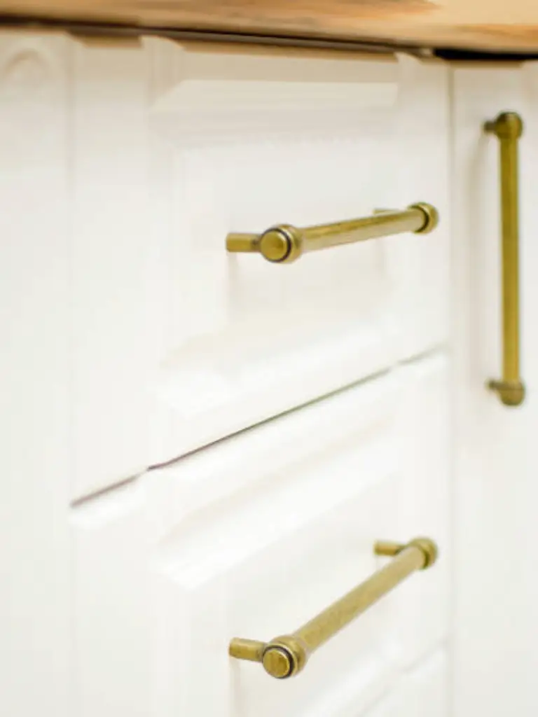 antique brass handles