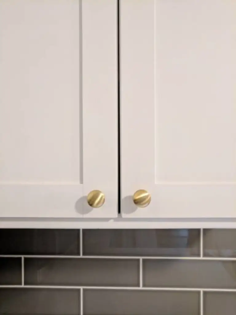 brass knobs